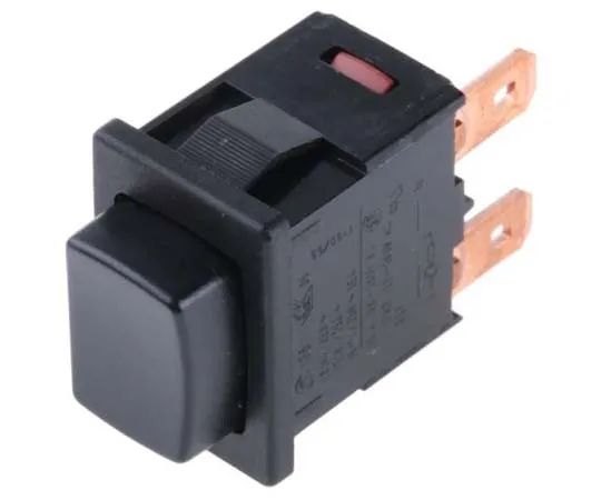 63-7786-02　Marquardt Single Pole Single Throw (SPST) Push Button Switch, IP40, 12.9 x 19.8mm, Panel Mount　1683.1201
