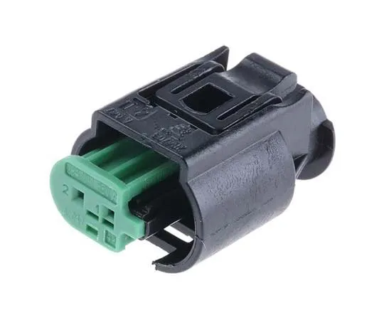 63-7752-75　TE Connectivity Micro Quadlock System Series, 1 Row 2 Way Cable Mount Socket Housing　284703-1