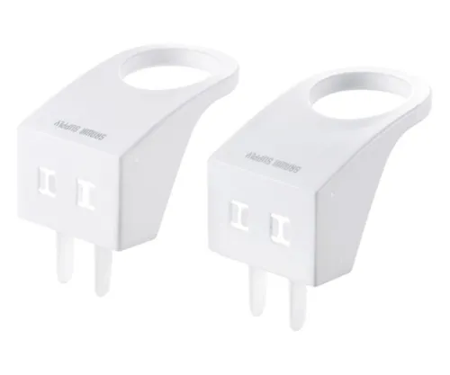 61-9316-08　［Discontinued］Easy-to-Pull Plug Cover White　TAP-PSC8W