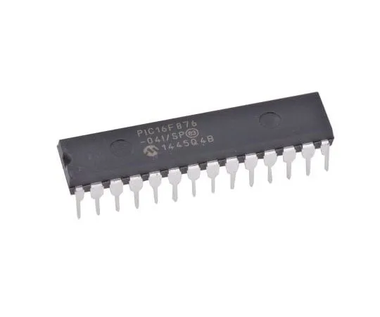 63-8030-80　Microchip PIC16F876-04I/SP, 8bit PIC Microcontroller, 20MHz, 8k x 14 words Flash, 28-Pin PDIP　PIC16F876-04I/SP