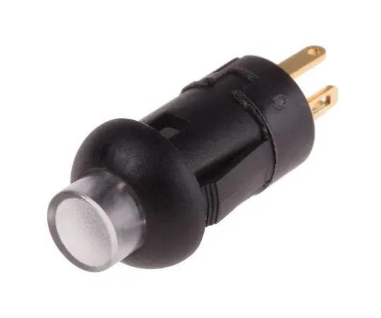 63-8027-15　RS PRO Single Pole Single Throw (SPST) Momentary Blue LED Miniature Push Button Switch, 8 (Dia.)mm, PCB, 30V dc　820-7537