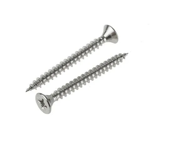 63-7997-64　Pozidriv Countersunk Stainless Steel Wood Screw, A2 304, 5mm Thread, 50mm Length　797-6232