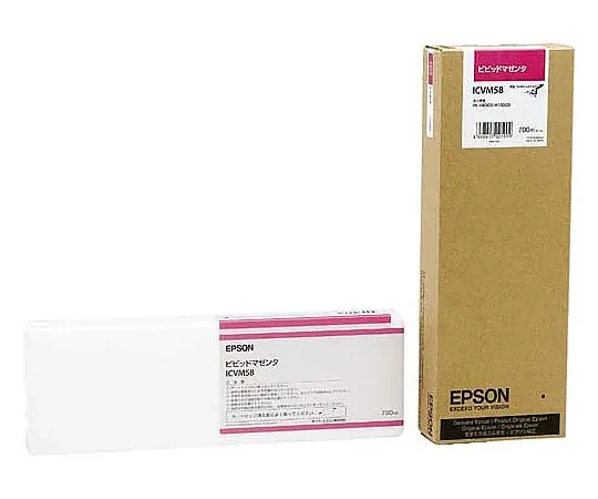 61-0514-45　［Discontinued］Epson Genuine Ink Cartridge (Vivid Magenta)　ICVM58