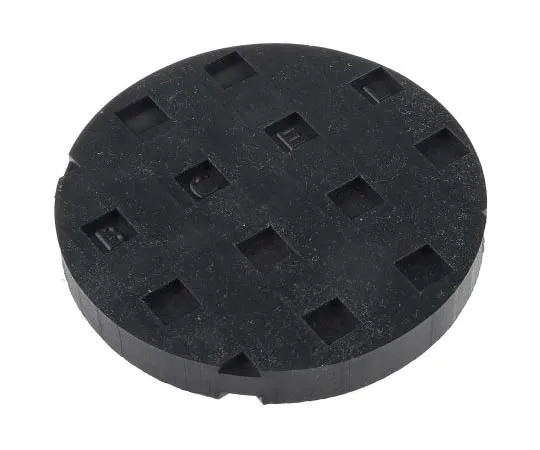 63-7805-85　Fabreeka Anti Vibration Mat 2311163 300psi Nitrile Rubber 100 (Dia.)mm 12mm Isolation Pad　2311163