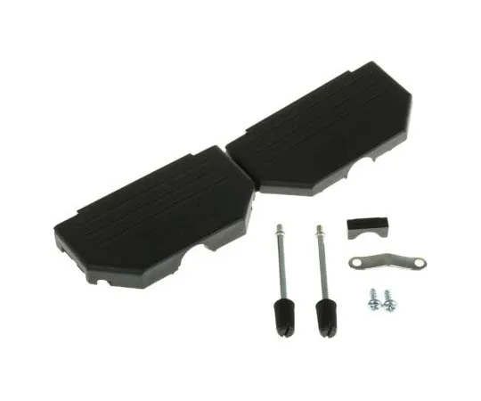 63-7784-36　Amphenol FCI Nylon D-sub Connector Backshell, 37 Way, Strain Relief　86303645BLF