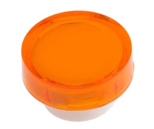 63-7793-48　Orange Round Push Button Lens for *** with ADA16 Series　745-2502