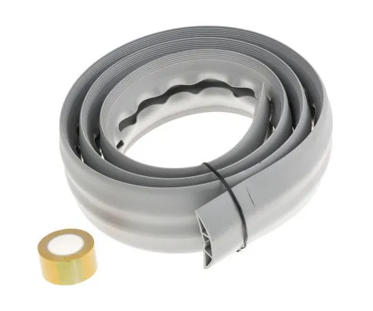 63-8046-93　RS PRO Cable Cover, 19mm (Inside dia.), 66 mm x 1.83m, Grey　865-9512