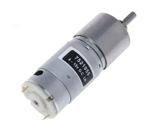 63-7801-65　RS Pro DC Motor, 11 W, 4.5 → 15 V, 206 gcm, 5216 rpm, 6mm Shaft Diameter　752-1955