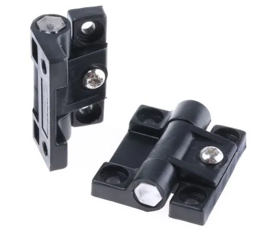 63-7961-28　RS PRO Black Acetal Adjustable Hinge with a Fixed Pin Screw, 43mm x 37mm x 6mm　772-9632