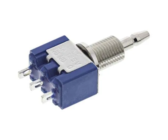 63-7807-61　TE Connectivity Single Pole Double Throw (SPDT) Momentary Miniature Push Button Switch, 5.9 (Dia.)mm, Panel Mount　1977739-2