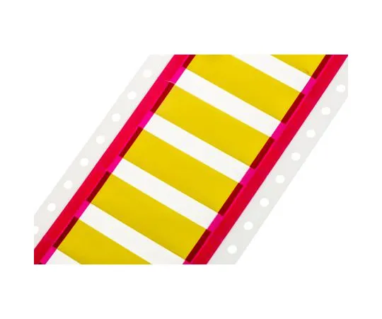 63-8050-20　RS PRO Heat Shrink Cable Marker Yellow 3.5 → 8mm Dia. Range　872-6252