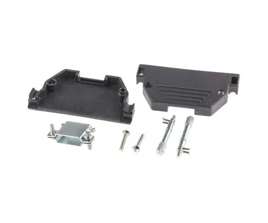 63-7755-79　MH Connectors MHED Series ABS D-sub Connector Backshell, 37 Way, Strain Relief　2801-0102-04