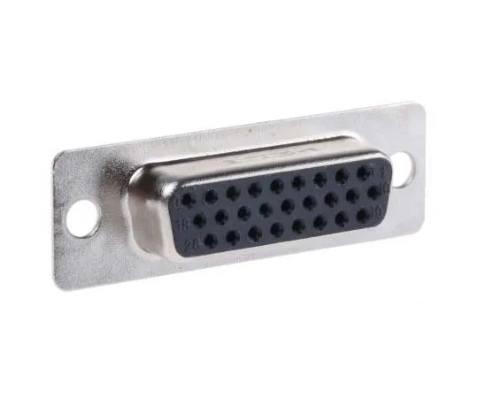 63-7776-72　Amphenol FCI Panel Mount, 26 Pin D-sub Connector Socket, Shell Size A High Density　10090770-S264ALF