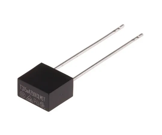 63-7952-69　RS PRO 315mA Radial T Non-Resettable Wire Ended F***, 250V　767-5020