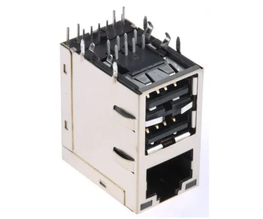 63-8000-15　Bel-Stewart MagJack Series, Female RJ Socket Module　6620004-1