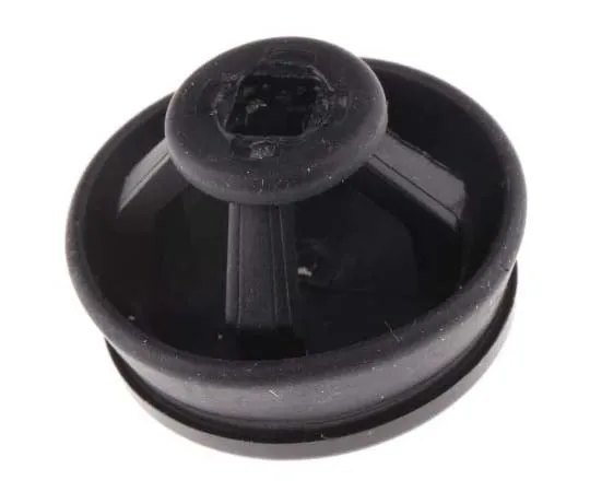63-7788-73　WISKA Black Polypropylene, Thermoplastic 16mm Round Cable Grommet for 4 → 10mm Cable Dia.　CLIXX M16/B