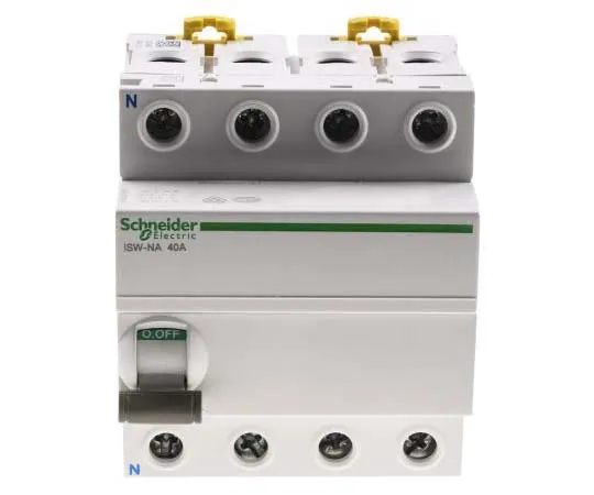 63-7775-92　3 + N Pole DIN Rail Non F***d Isolator Switch, 40 A, IP20, IP40　A9S70740