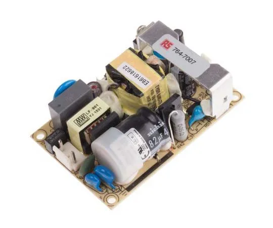 63-7819-23　Mean Well 30W 1 Output Embedded Switch Mode Power Supply SMPS, 6A, 5V dc Open Frame　EPS-35-5