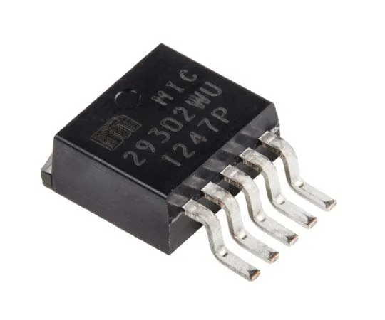 63-7766-66　Microchip MIC29302WU-TR, LDO Regulator, 3A Adjustable, ±2% 5-Pin, D2PAK　MIC29302WU-TR
