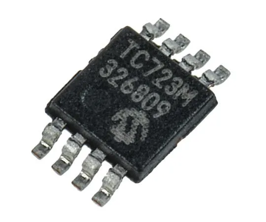 63-7964-66　Microchip, Temperature Sensor -55 → +125 °C ±5°C SPI, 8-Pin MSOP　TC72-3.3MUA