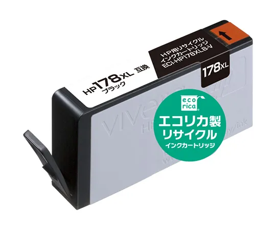 61-9746-68　［Discontinued］Recycled Ink for HP CN684HJ Compatible Black (Pigment)　ECI-HP178XLB-V