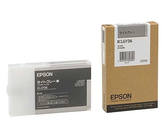 61-0512-81　［Discontinued］Epson Genuine Ink Cartridge Light Gray　ICLGY36A