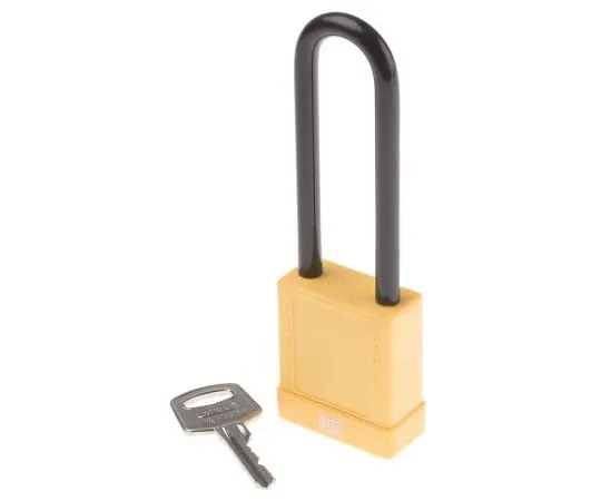 63-8006-90　RS PRO 38mm Aluminium, Steel Key Safety Padlock　805-5503
