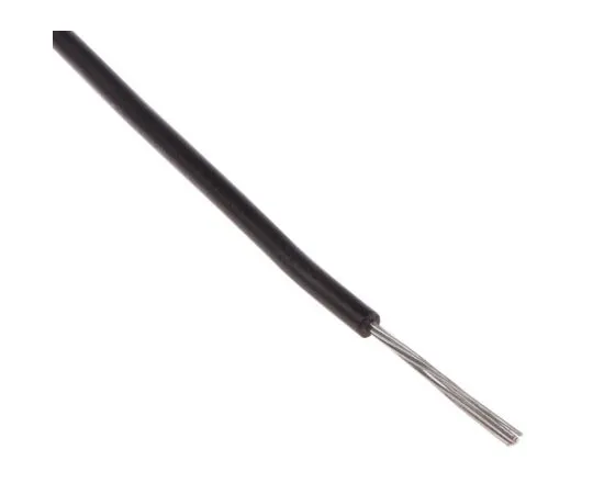 63-8054-29　RS PRO Black Hook Up Wire UL1429, 0.08 mm² Flame Retardant, 150 V 28 AWG, 100m　877-5257