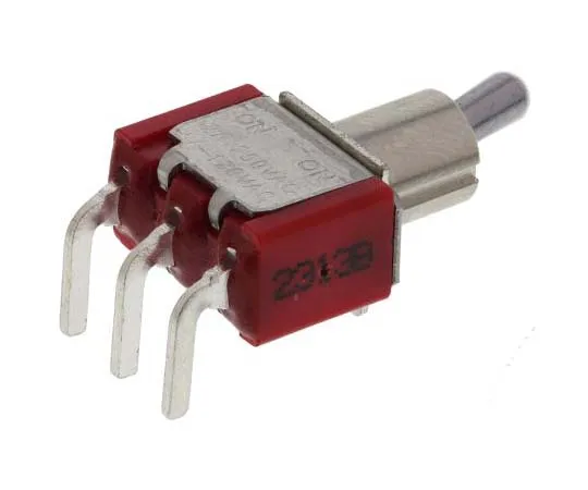 63-7775-70　RS PRO Single Pole Double Throw (SPDT) Toggle Switch, Latching, PCB　734-7104