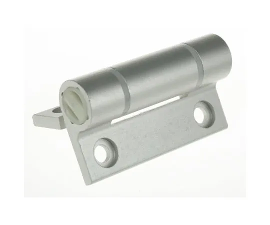 63-7956-88　RS PRO Anodised Aluminium Spring-Action Hinge with a Fixed Pin Screw, 67mm x 55mm x 4.5mm　770-2992