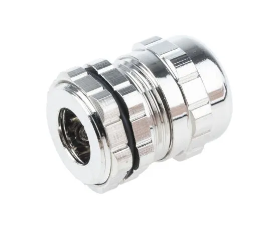 63-8036-76　RS PG11 Cable Gland With Locknut, Brass, IP68　835-4096