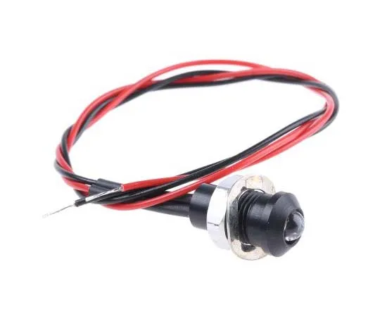 63-7798-76　Oxley IP67 Panel Mount LED Indicator, 12 V ac - Colour(s):Yellow　OXL/CLH/80/P/12AC/FL30/Yellow