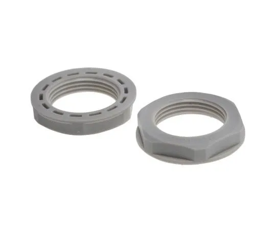 63-8029-03　RS PRO Grey Nylon 66 Cable Gland Locknut, PG16 Thread, IP68　822-9707