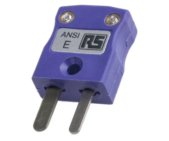63-7954-58　RS PRO ANSI Miniature In-Line Plug Connector for *** with Type E Thermocouple Type E, Miniature　769-1098