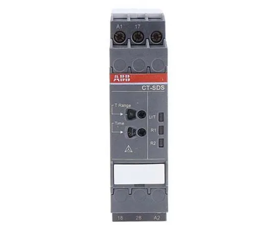 63-7796-10　ABB Star Delta Changeover Single Timer Relay, Screw, 0.05 s → 10 min, DPNO, 2 Contacts, DP, 24 → 240 V　1SVR730210R3300  CT-SDS.22S