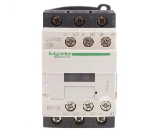 63-7791-35　Schneider Electric 3 Pole Contactor, 12 A, 110 V dc Coil, TeSys D, 3NO　LC1D12GD