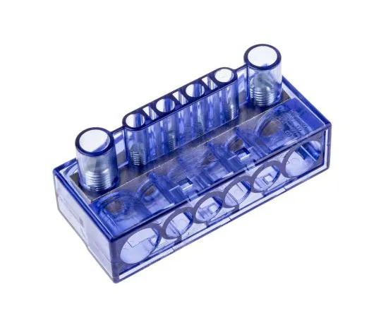 63-8047-85　RS Pro Non-F***d Terminal Block, 6 Way/Pole, Screw Terminals, 16 mm² Panel Mount, PC, 750 V　868-0799