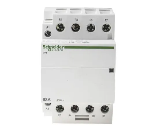 63-7989-01　Schneider Electric 4 Pole Contactor, 63 A, 230 V ac Coil, Acti 9, 4NC　A9C20867