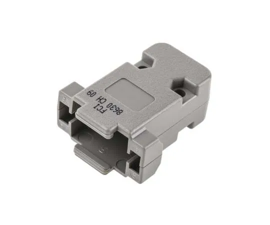 63-7783-94　Amphenol FCI 8630CH Series Thermoplastic D-sub Connector Backshell, 9 Way　8630CH09M3LF