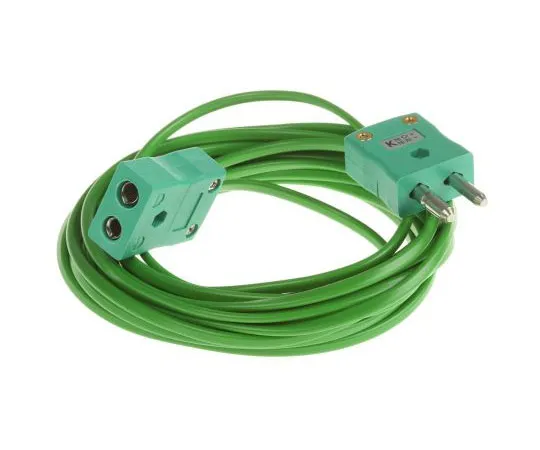 63-7954-02　Extension Cable Type K, -10 → +220 °C 2 Core PVC Sheath 5m　768-6620