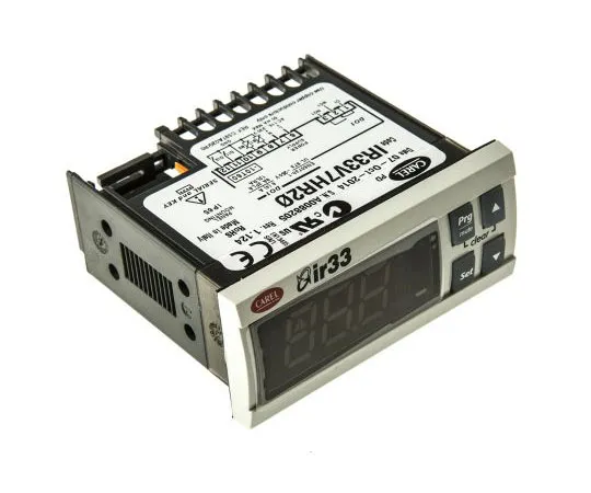 63-7971-68　Carel IR33 Panel Mount PID Temperature Controller, 76.2 x 34.2mm, 4 Output Relay, 115 → 230 V ac Supply Voltage　IR33V7HR20