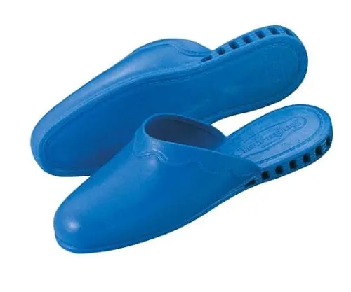 61-6727-10　［Discontinued］Antibacterial Charm Slippers No. 708 Blue　2686300