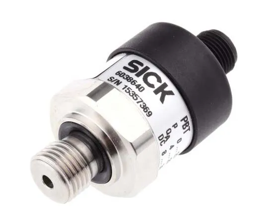 63-7782-97　Sick Gauge for Fluid, Gas Pressure Sensor, 25bar Max Pressure Reading , 8 → 30 V dc, G1/4, IP67　PBT-RB025SG1SSNAMA0Z