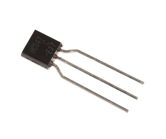 63-7813-76　ON Semi BC547CTA NPN Transistor, 100 mA, 45 V, 3-Pin TO-92　BC547CTA