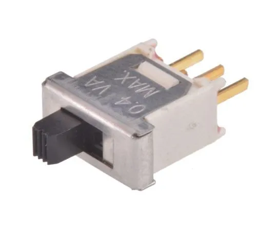 63-7990-79　Through Hole Slide Switch Single Pole Double Throw (SPDT) Latching 400 mA @ 20 V Slide　TS01CBE