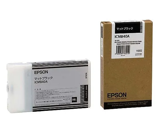 61-0513-32　［Discontinued］Epson Genuine Ink Cartridge Matte Black　ICMB40A
