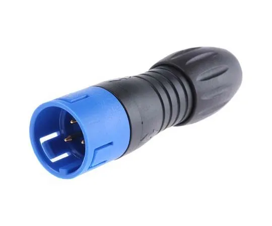 63-7775-22　Binder 720 Series Miniature Cable Mount Connector, 3 contacts Socket　99-9105-60-03