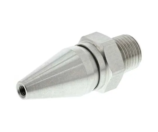63-7811-73　Meech Pneumatic Airmiser Nozzle R 1/4 17cfm, Stainless Steel, 1 → 10bar　A40009-1/4