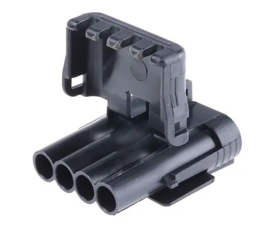 63-8001-13　Delphi Weather-Pack Series, 1 Row 4 Way Cable Mount Plug Connector, with Crimp Termination Method　12020830
