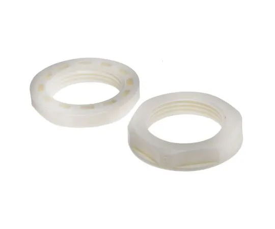 63-8029-27　RS PRO White Nylon 66 Cable Gland Locknut, M25 Thread, IP68　822-9818